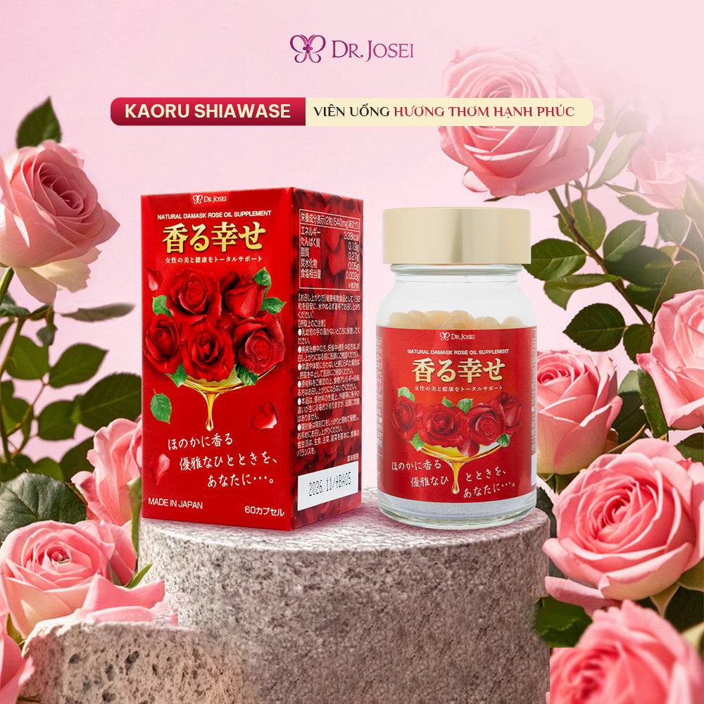 Dr.Josei Kaoru Shiawase Body Deodorant Supplement for Women